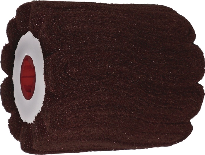 Tampon en fibre abrasive TECWERK moyen brun