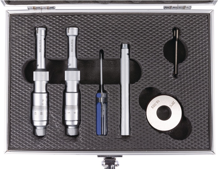 Set de micromètres intérieurs TECWERK 20-50 mm