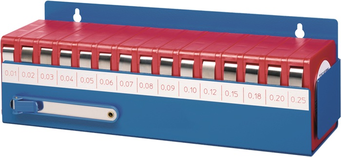 Jeu de rubans jauge d’épaisseur TECWERK 0,01-0,25 mm