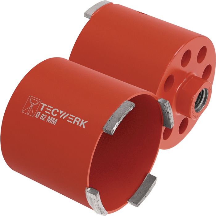 Trépan TECWERK ø 68 mm longueur de travail 62 mm