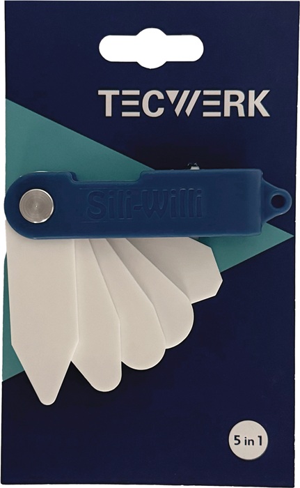 Spatule en silicone TECWERK adapté à tous les joints silicone