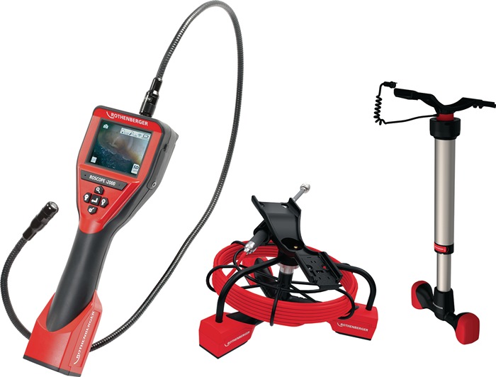 Caméra d'inspection ROSCOPE® i2000 Modul 3-IN-1 3,5 po. 640 x 480 pixels - ROTHENBERGER