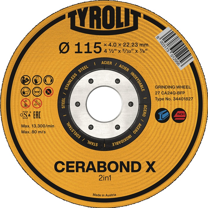 Meule à ébarber TYROLIT