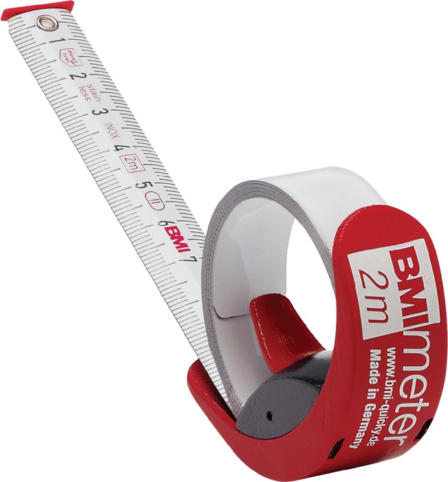 Mètre-ruban de poche BMImeter longueur 3 m largeur 16 mm mm/cm - BMI