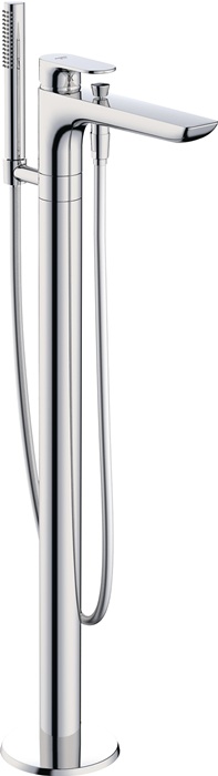 Wannen-Einhebelmischer 210mm freistehende Mont.chrom DELPHIS UNIC