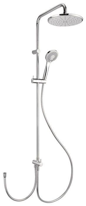 delphis living Brausesystem mit Umstellung, ohne Thermostat chr