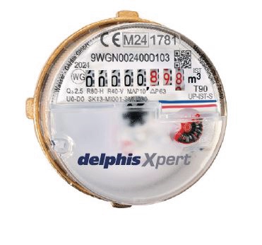 delphisXpert Unimeter elektronisch, Two in One, 1,5 m3/h