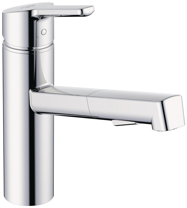 Spültisch-Einhandmischer 220mm chrom Hochdruck DELPHIS UNIC