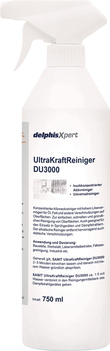 delphisXpert UltraKraftReiniger DU3000 750ml, 6 Flaschen/Karton