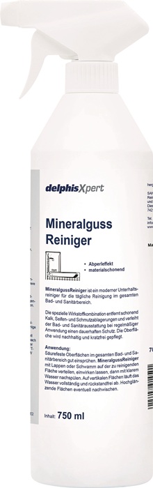 delphisXpert MineralgussReiniger 750 ml, 6 Flaschen/Karton