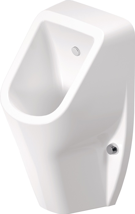 Urinal B300xT340xH560mm Wandmontage weiß DELPHIS LIVING