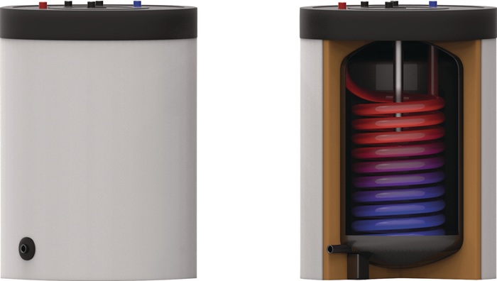 Thermen-Unterstell-Trinkwasserspeicher TU-TWS-1W 120 125 DELPHISXPERT