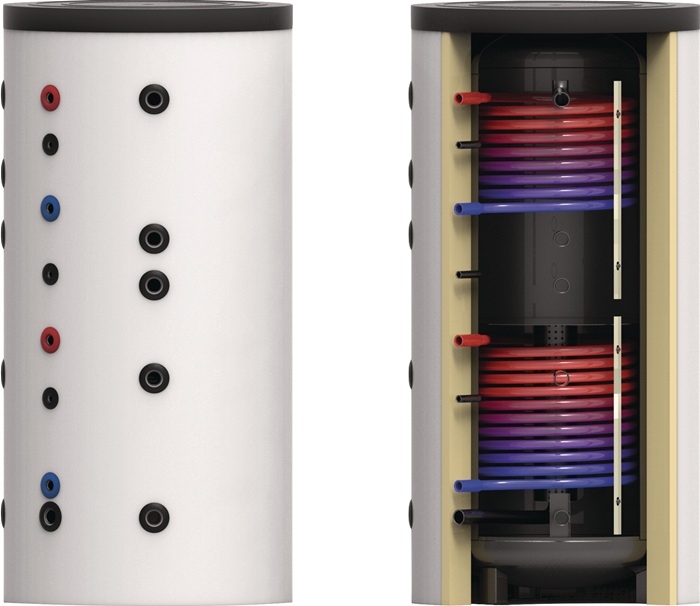 Schicht-Pufferspeicher SPS-2W 1000 901 DELPHISXPERT