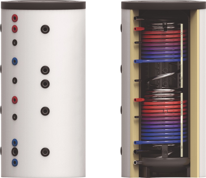 Schicht-Kombi-Speicher SKS-2W 1500 1495 DELPHISXPERT