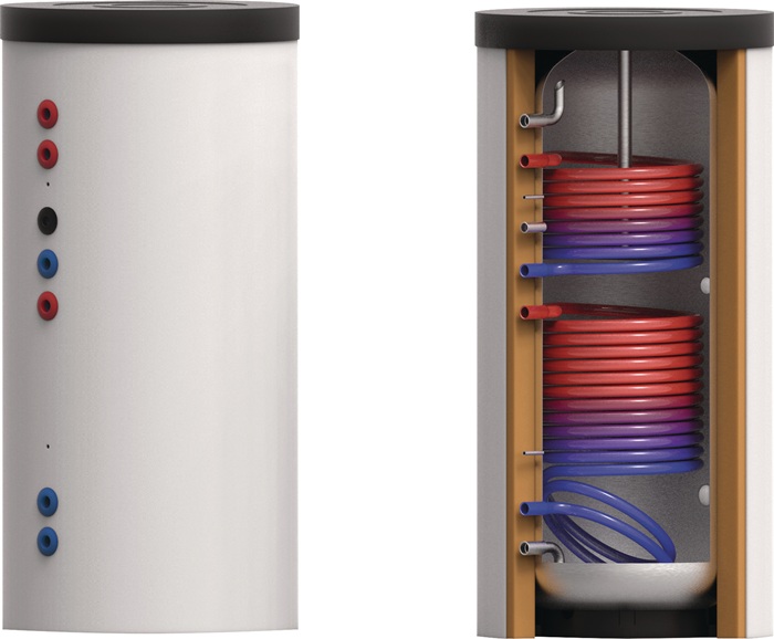 Edelstahl-Trinkwasserspeicher EDS-2W 300 291 DELPHISXPERT