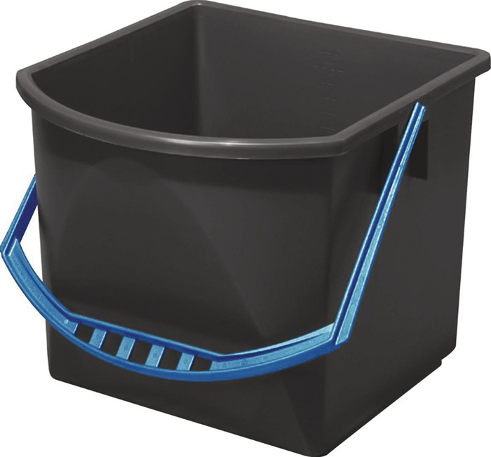 Seau VILEDA 17 l plastique noir