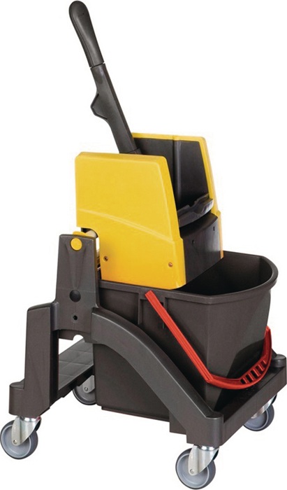 Chariot de nettoyage VILEDA seaux de 1 x 17 l et presse