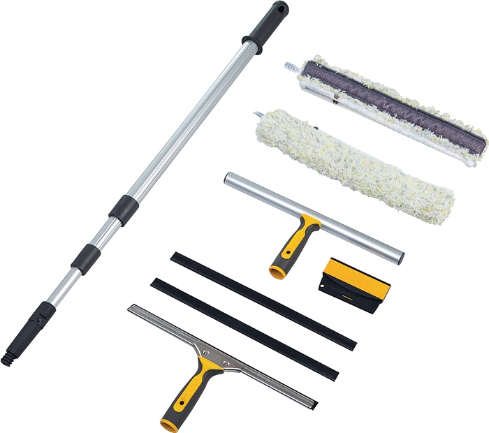 Kit de nettoyage pour fenêtres VILEDA 8 pièces largeur 350 mm