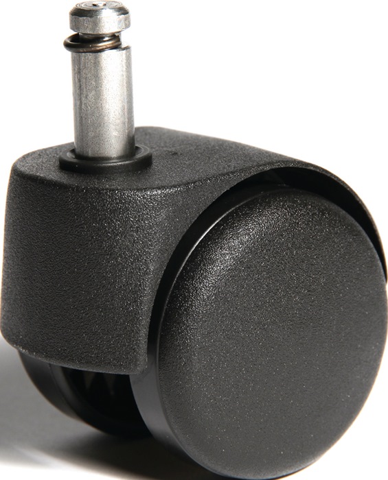 Rl.f.weiche BD D.50mm f.B&uuml;rodrehstuhl Stift-L.23mm 5 St./Btl.TOPSTAR