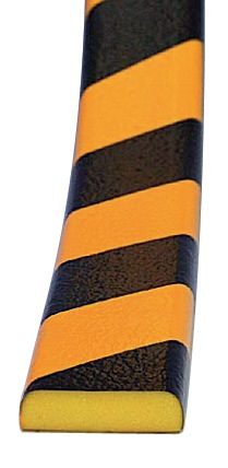 Flächenschutz gelb-schwarz 1000mm PUR-Schaum Typ F