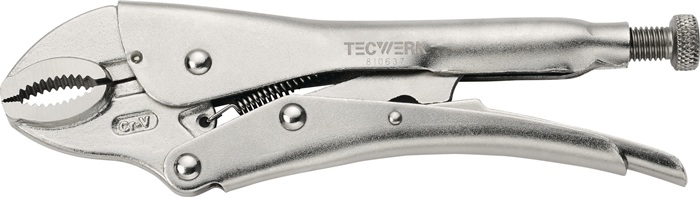 Pince-étau TECWERK longueur totale 180 mm enverg max. 35 mm